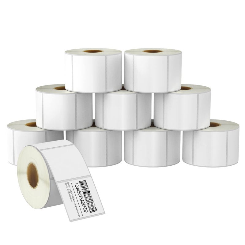 BETCKEY - 2.25" x 2" (57 mm x 51 mm) UPC Barcode & Address Labels Compatible with Zebra & Rollo Label Printer,Premium Adhesive & Perforated [1 Rolls, 700 Labels] - Image 1
